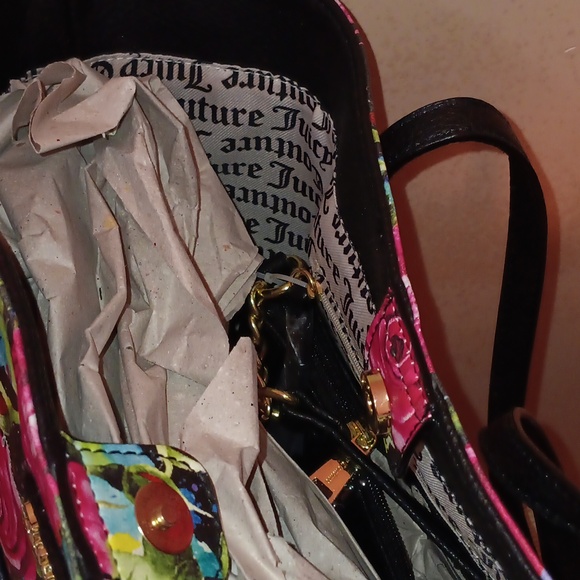 Juicy Couture Bags | Juicy 2 Bags in One! | Color: Black/Pink - Picture 7 of 9